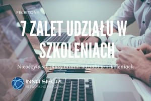 7 zalet udziału w szkoleniach